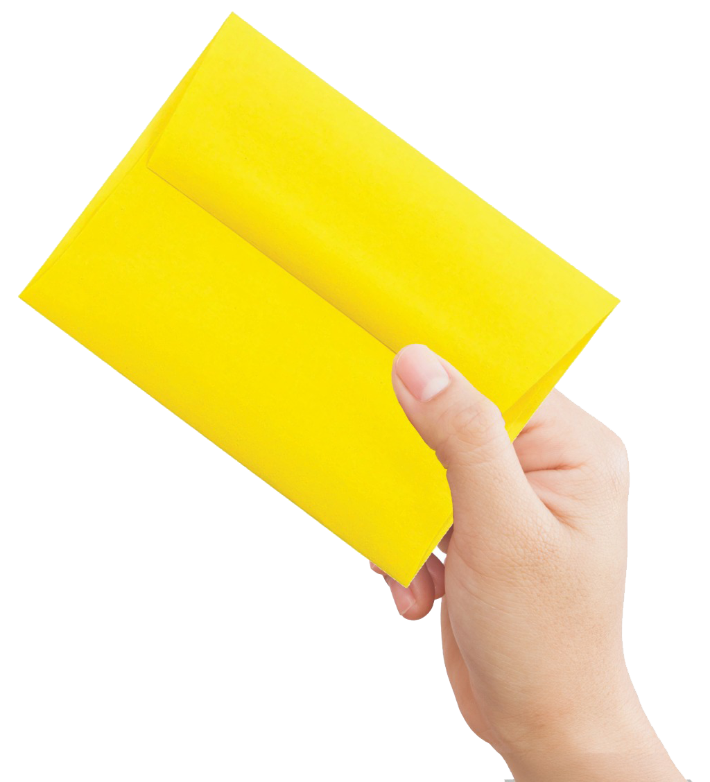 Yellow 24lb A2 Invitation Envelopes (4 3/8 x 5 3/4)