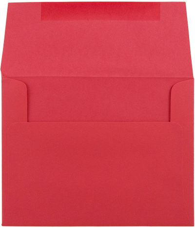 Red 24lb A2 Invitation Envelopes (4 3/8 x 5 3/4)