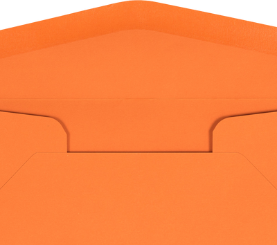 Mandarin Orange 32lb #10 Regular Envelopes (4 1/8 x 9 1/2)