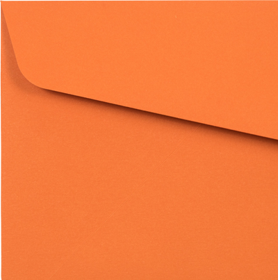 Mandarin Orange 32lb #10 Regular Envelopes (4 1/8 x 9 1/2)