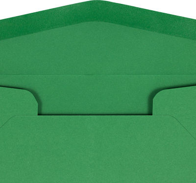 Holiday Green 32lb #10 Regular Envelopes (4 1/8 x 9 1/2)
