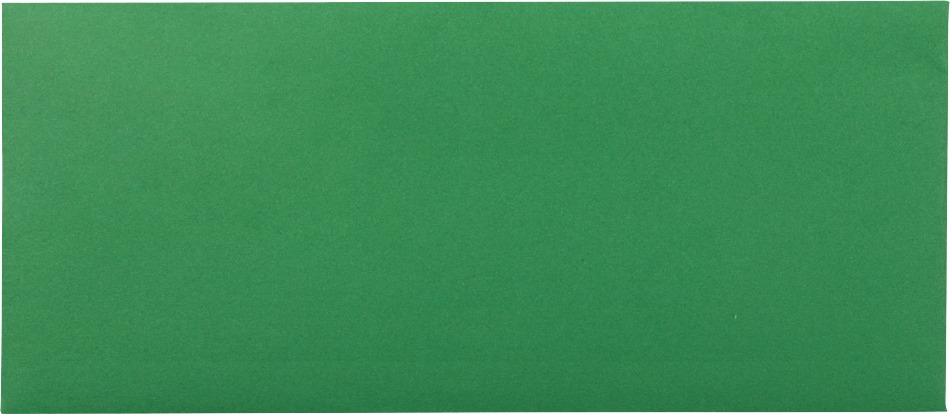 Holiday Green 32lb #10 Regular Envelopes (4 1/8 x 9 1/2)