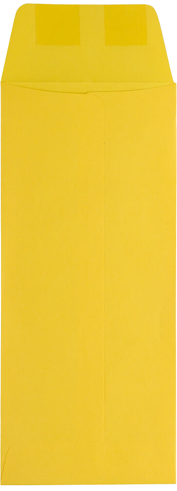 Yellow 24lb #10 Policy Envelopes (4 1/8 x 9 1/2)