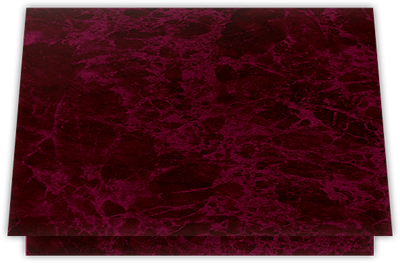 Burgundy Semi-Gloss 14pt C1S 5 1/8 x 3 3/8 One Pocket Landscape Photo Holders with 1 3/8 Inch Pocket