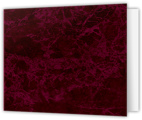 Burgundy Semi-Gloss 14pt C1S 2 3/4 x 3 3/4 One Pocket Key Card Holders with 2 1/4 Inch Pocket
