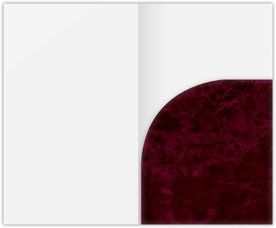 Burgundy Semi-Gloss 14pt C1S 2 3/4 x 4 1/2 One Curved Pocket Key Card Holders with 3 Inch Pocket