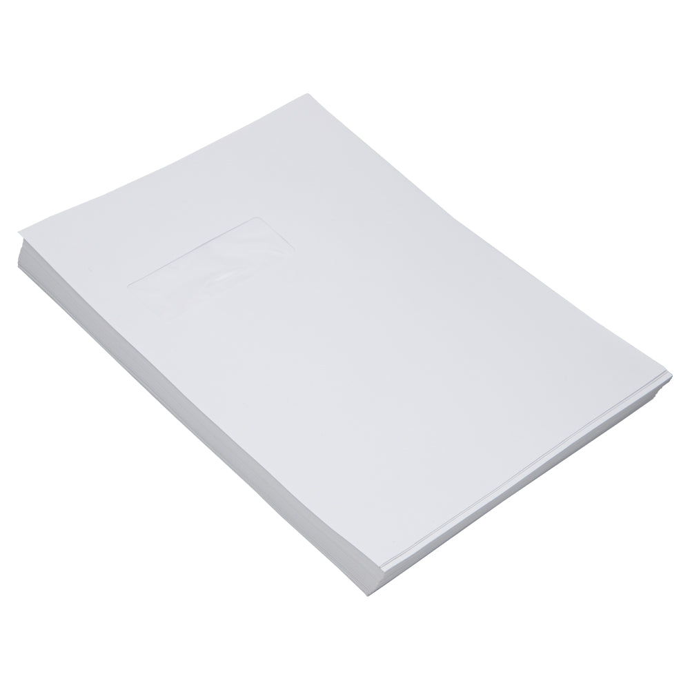 White 28lb 9 x 12 Open End Window Envelopes