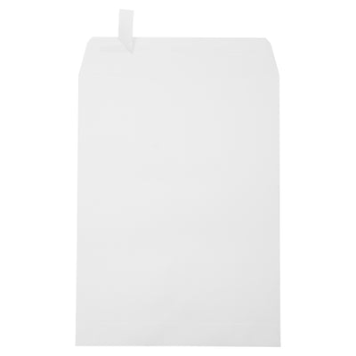 White Inkjet 32lb 9 x 12 Open End Envelopes with Peel & Seal