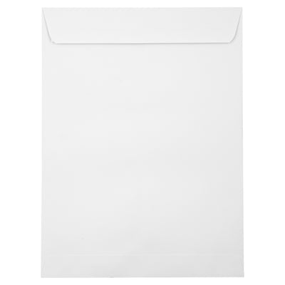 White Inkjet 32lb 9 x 12 Open End Envelopes with Peel & Seal
