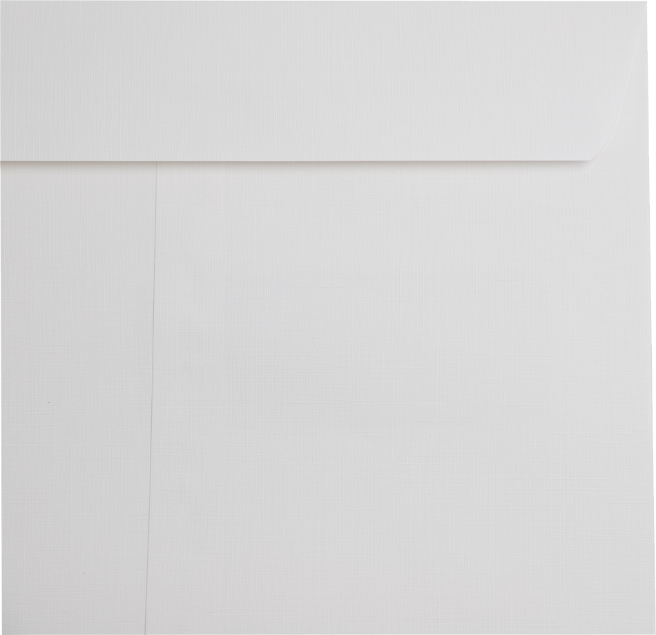 White Linen 32lb 9 x 12 Open End Window Envelopes with Peel & Seal