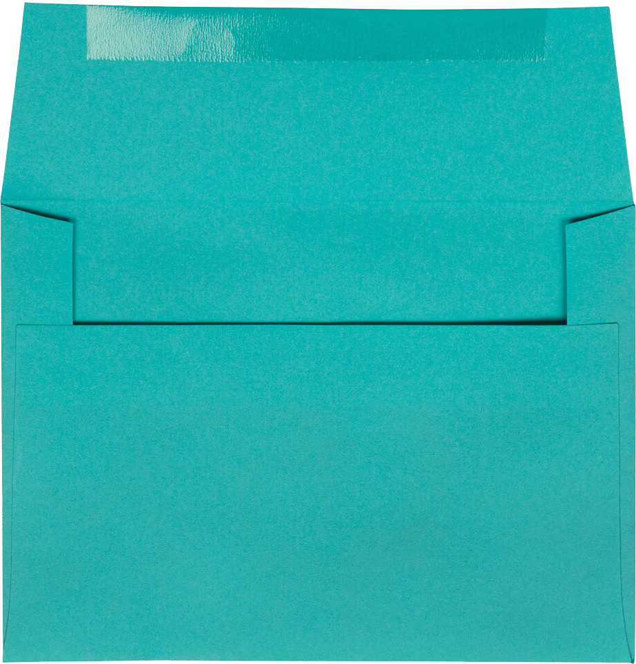 Sea Blue 24lb A6 Invitation Envelopes (4 3/4 x 6 1/2)