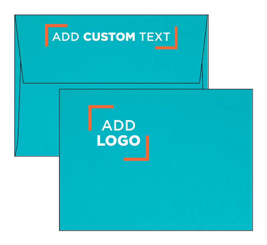 Sea Blue 24lb A6 Invitation Envelopes (4 3/4 x 6 1/2)