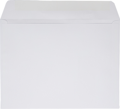 White 28lb 9 x 12 Booklet Window Envelopes