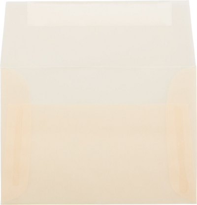 Natural Spring Ochre Translucent 30lb A1 Invitation Envelopes (3 5/8 x 5 1/8)