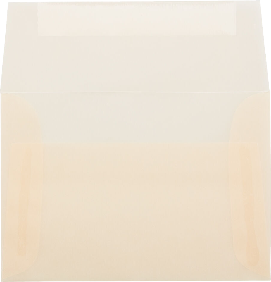 Natural Spring Ochre Translucent 30lb A1 Invitation Envelopes (3 5/8 x 5 1/8)