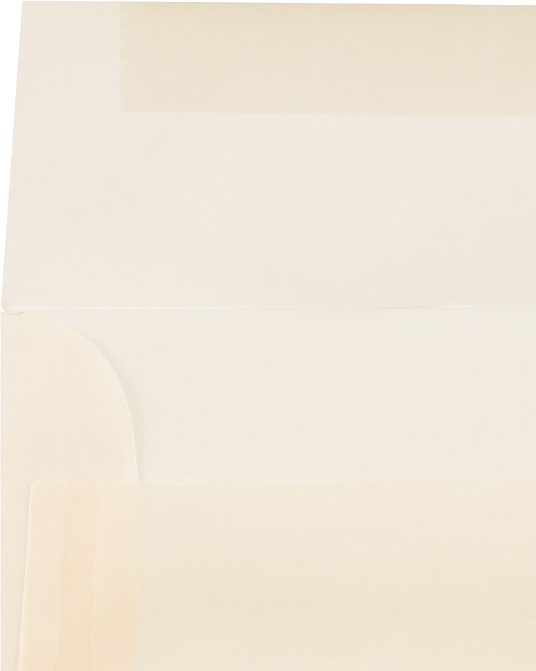 Natural Spring Ochre Translucent 30lb A1 Invitation Envelopes (3 5/8 x 5 1/8)