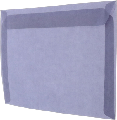 Wisteria Purple Translucent 30lb 9 x 12 Booklet Envelopes