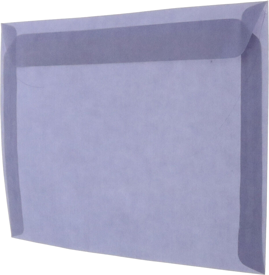 Wisteria Purple Translucent 30lb 9 x 12 Booklet Envelopes