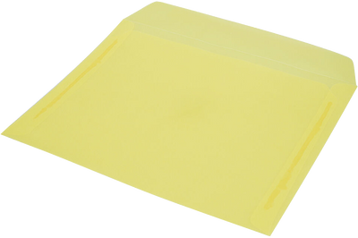 Primary Yellow Translucent 30lb 9 x 12 Booklet Envelopes