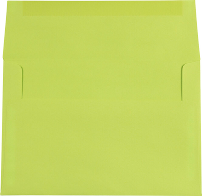 Wasabi Lime Green 32lb A8 Invitation Envelopes (5 1/2 x 8 1/8)