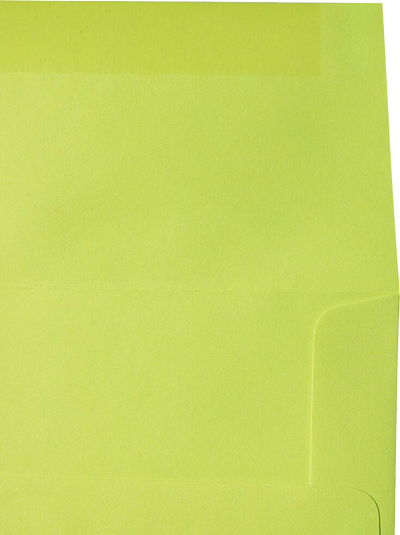 Wasabi Lime Green 32lb A8 Invitation Envelopes (5 1/2 x 8 1/8)