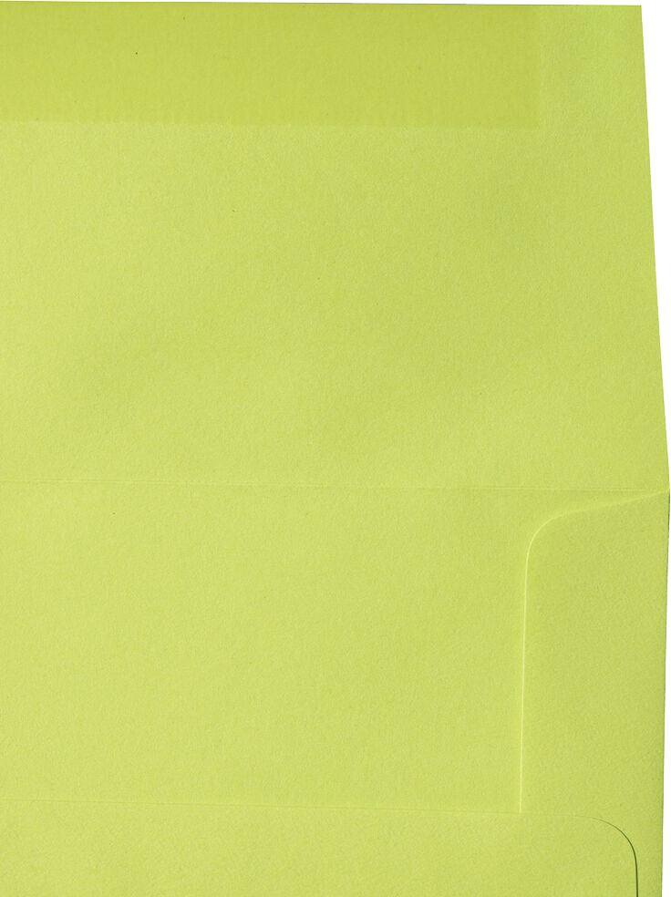 Wasabi Lime Green 32lb A8 Invitation Envelopes (5 1/2 x 8 1/8)
