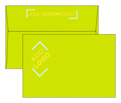 Wasabi Lime Green 32lb A8 Invitation Envelopes (5 1/2 x 8 1/8)