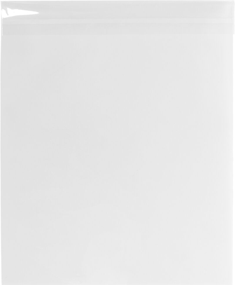 Clear 1.6mil 16 7/16 x 20 1/8 Cello Envelopes with Peel & Seal