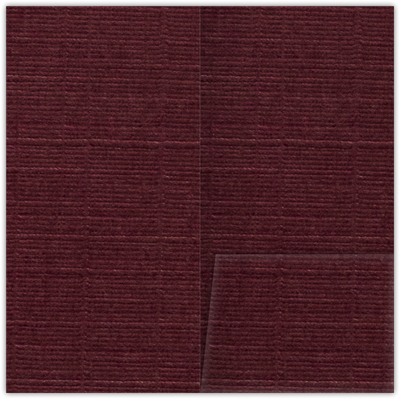 Burgundy Linen 80lb 3 1/2 x 7 One Pocket Key Card Holders with 2 1/2 Inch Pocket