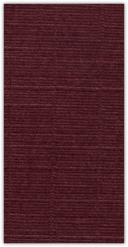 Burgundy Linen 80lb 3 1/2 x 7 One Pocket Key Card Holders with 2 1/2 Inch Pocket