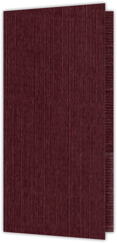 Burgundy Linen 80lb 3 1/2 x 7 One Pocket Key Card Holders with 2 1/2 Inch Pocket