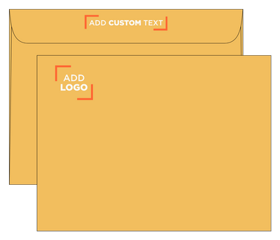 Brown Kraft 28lb 9 1/2 x 12 5/8 Booklet Envelopes