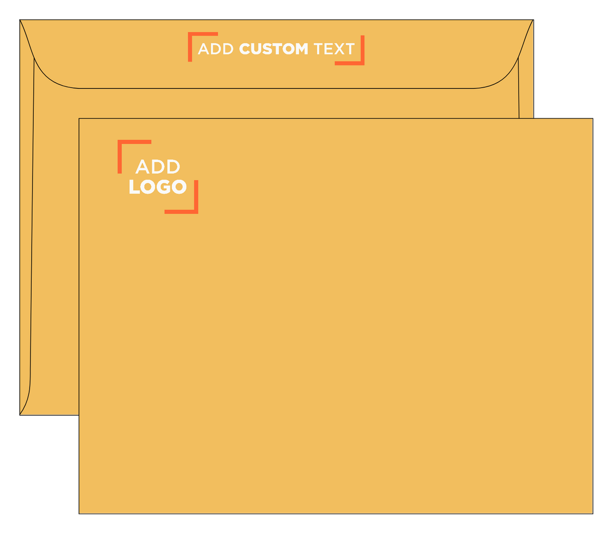 Brown Kraft 28lb 10 x 13 Booklet Envelopes