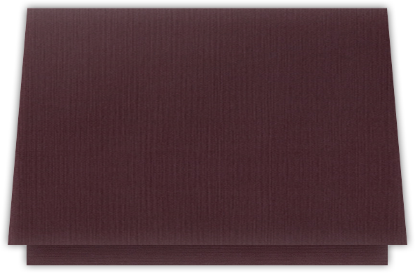 Merlot Linen 100lb 5 1/8 x 3 3/8 One Pocket Landscape Photo Holders with 1 3/8 Inch Pocket
