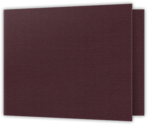 Merlot Linen 100lb 2 3/4 x 3 3/4 One Pocket Key Card Holders with 2 1/4 Inch Pocket