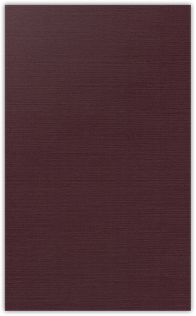 Merlot Linen 100lb 2 3/4 x 4 1/2 One Curved Pocket Key Card Holders with 3 Inch Pocket