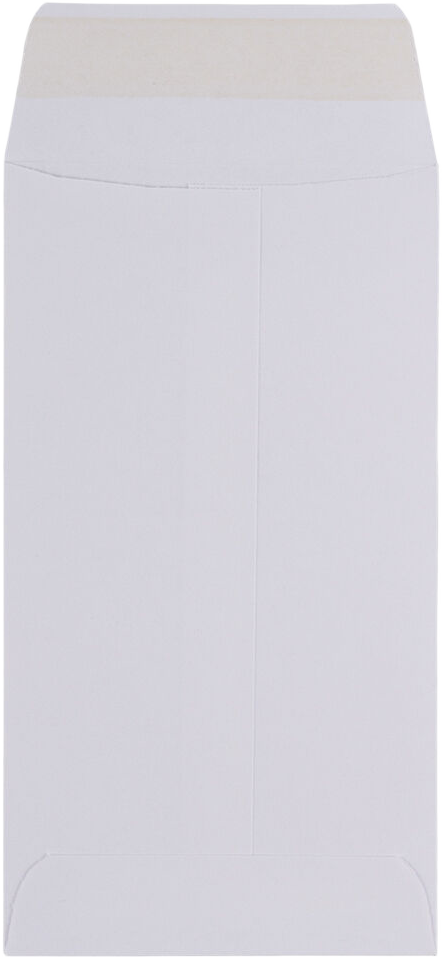 White 28lb #5 Coin Envelopes (2 7/8 x 5 1/4)