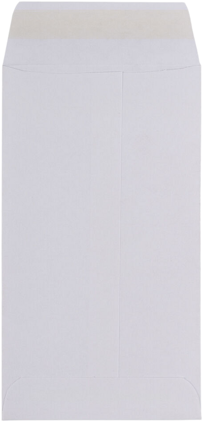 White 28lb #6 Coin Envelopes (3 3/8 x 6)