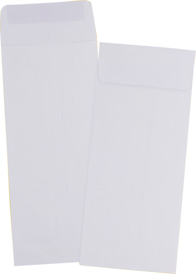 White 28lb #12 Open End Envelopes (4 3/4 x 11)