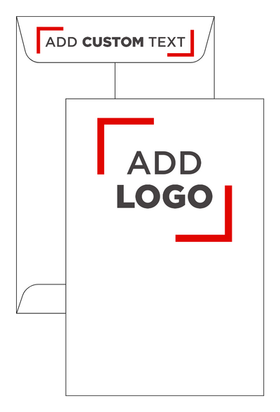 White 24lb 6 x 9 Open End Envelopes