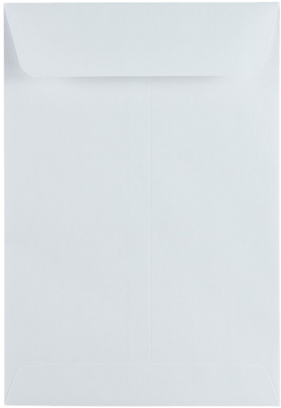 White 28lb 6 1/2 x 9 1/2 Open End Envelopes