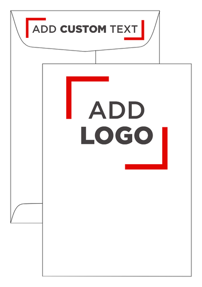 White 28lb 7 x 10 Open End Envelopes
