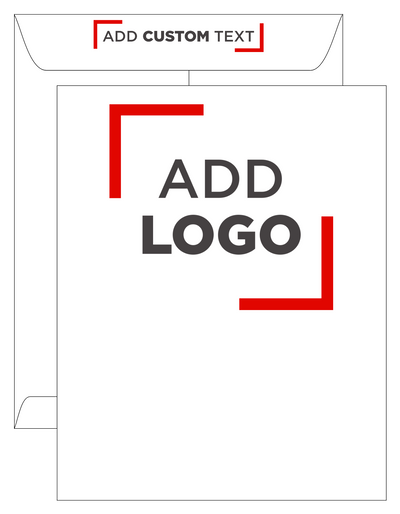 White 28lb 11 1/2 x 14 1/2 Open End Envelopes with Peel & Seal