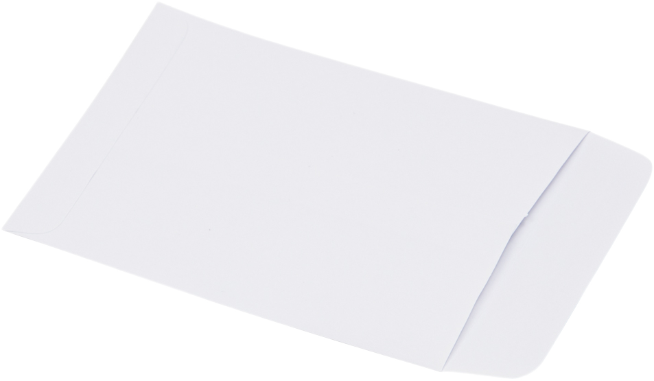 White 28lb 1 Scarf 4 5/8 x 6 3/4 Envelopes
