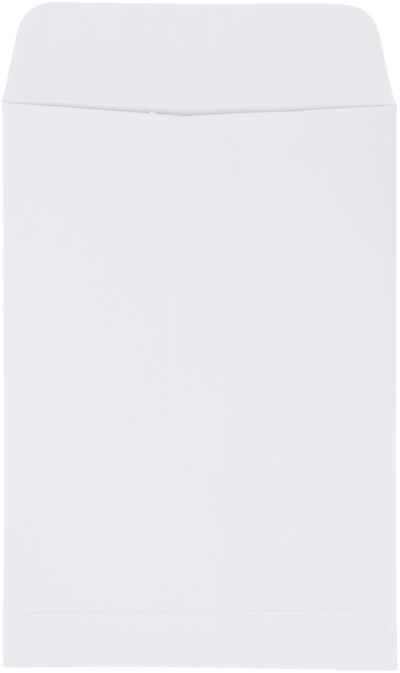 White 28lb 1 Scarf 4 5/8 x 6 3/4 Envelopes