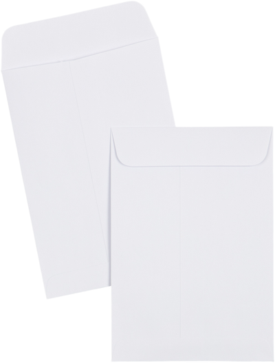 White 28lb 1 Scarf 4 5/8 x 6 3/4 Envelopes