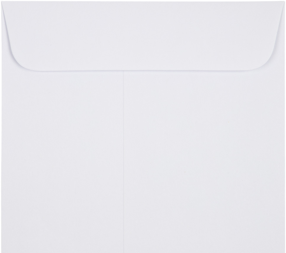White 28lb 1 Scarf 4 5/8 x 6 3/4 Envelopes