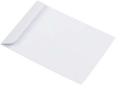 White 28lb 1 Scarf 4 5/8 x 6 3/4 Envelopes