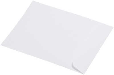 White 28lb 1 Scarf 4 5/8 x 6 3/4 Envelopes