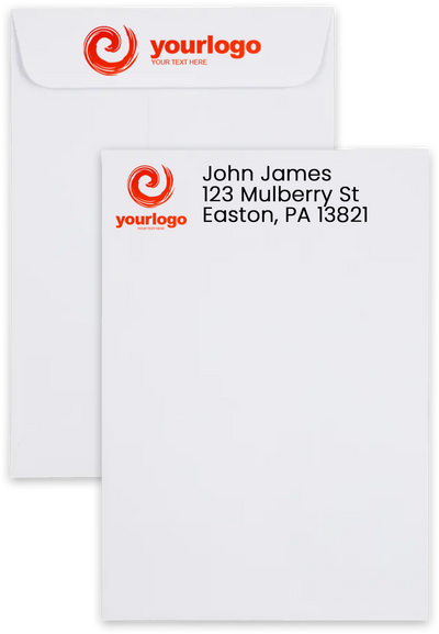 White 28lb 1 Scarf 4 5/8 x 6 3/4 Envelopes